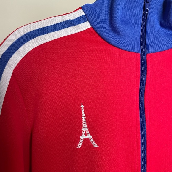 ADIDAS - VINTAGE TRACK TOP I LOVE PARIS ( WOMEN ) - Picture 4 of 10